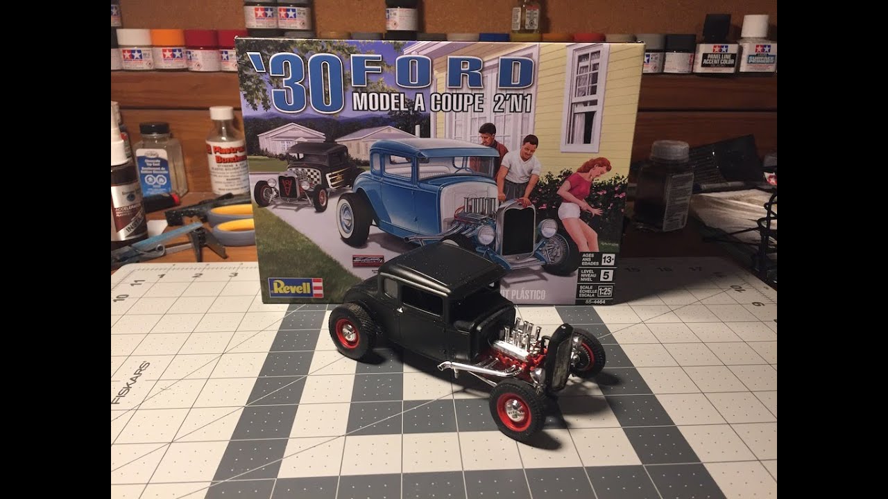 Revell '30 Ford Model A Coupe Kit Review