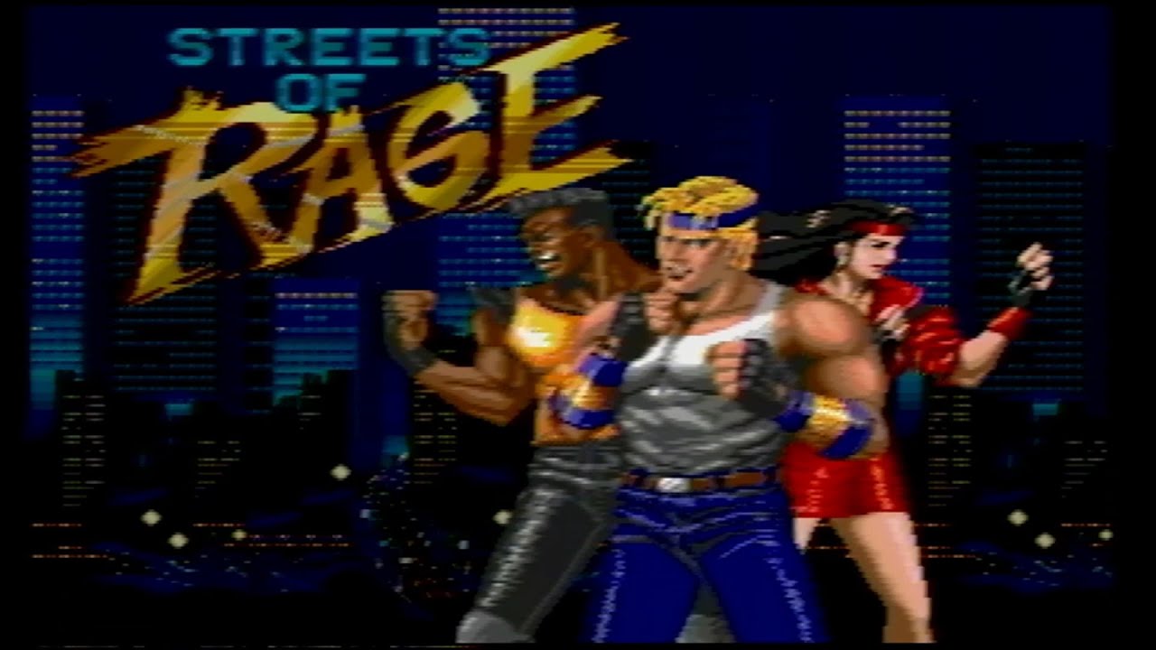 My First Time Playing Streets of Rage (Sega Genesis) {No Commentary}