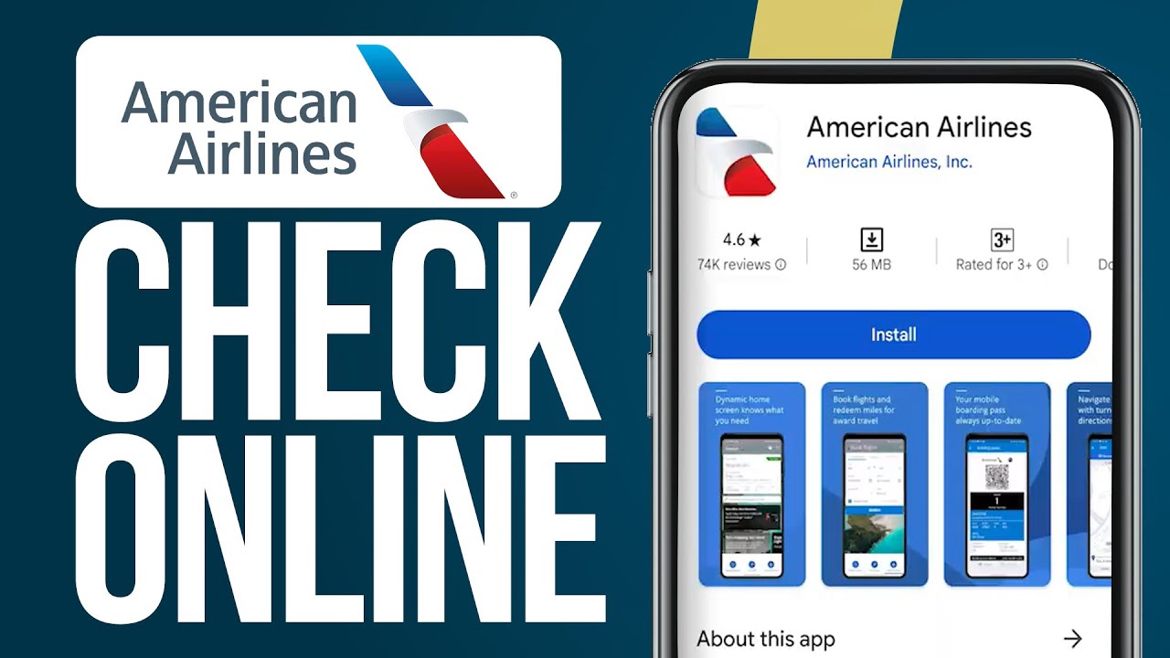 How To Easily Check In Online Using American Airlines App (2025 Update) Easy!