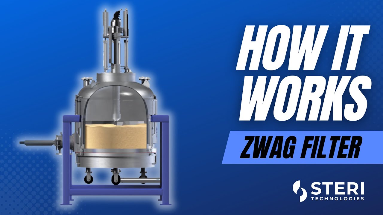 ZWAG Agitated Nutsche Filter Dryer - How It Works