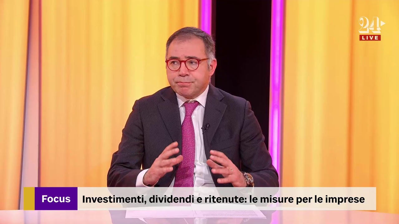 Investimenti, dividendi e ritenute: le misure per le imprese