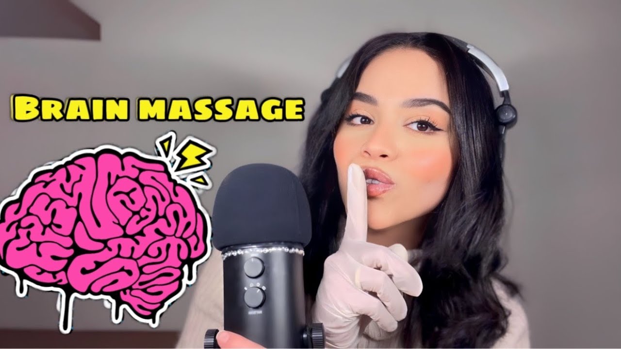 لو مش عارف تنام تعالي اعملك مساچ للمخ #asmr