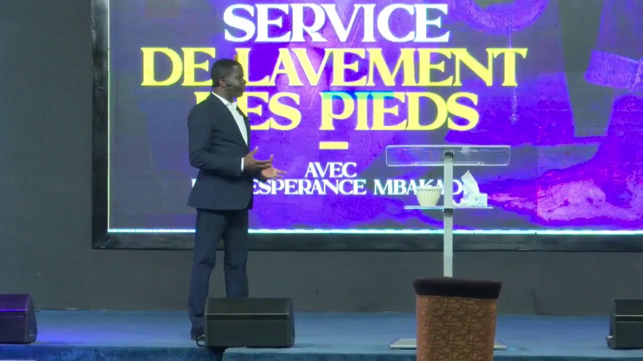 SERVICE DE LAVEMENT DES PIEDS | Avec le Rév Espérance MBAKADI / VENDREDI 10.03.2023  SOIR