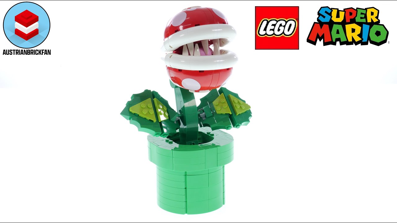 LEGO Super Mario 71426 Растение-пиранья – Обзор скоростной сборки LEGO