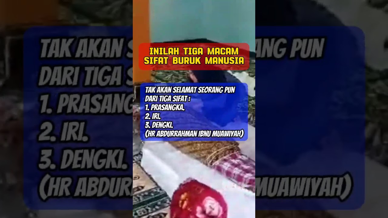 Inilah 3 macam sifat buruk manusia
