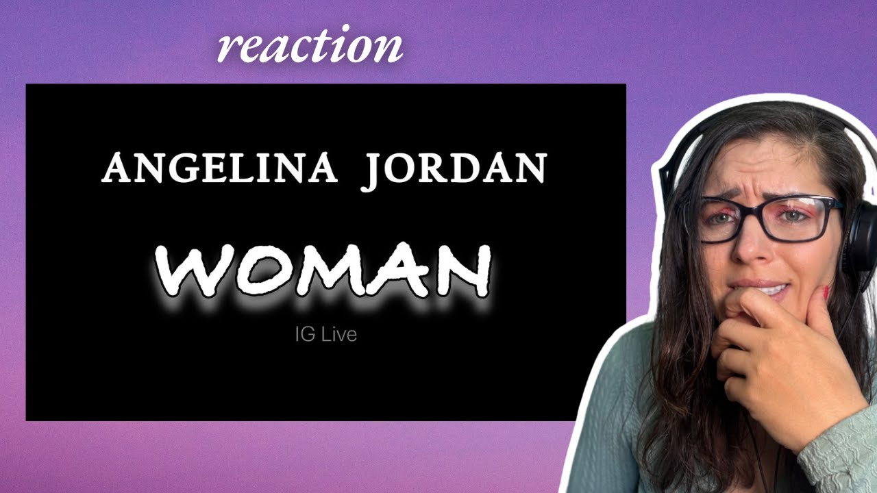 Angelina Jordan WOMAN Live Stream INSTAGRAM March 29, 2025 | Music Reaction |