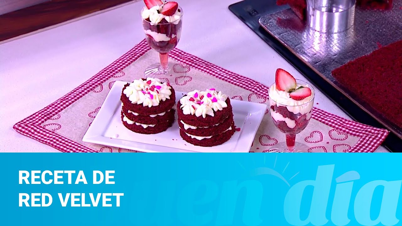 Receta de red velvet