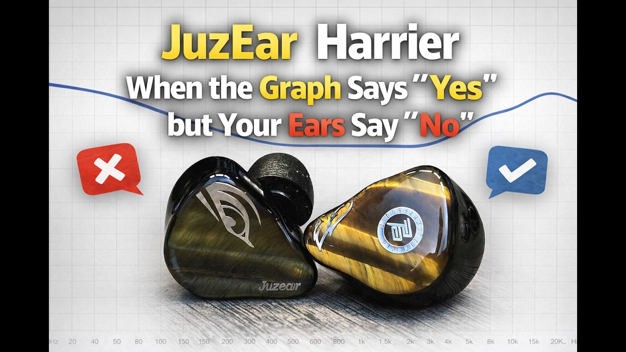 JuzEar Harrier — When the Graph Says “Yes” but Your Ears Say “No” - Honest Audiophile Impressions