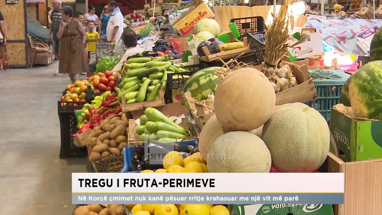 Tregu i fruta-perimeve/ Në Korçë çmimet nuk kanë pësuar rritje krahasuar me një vit më parë