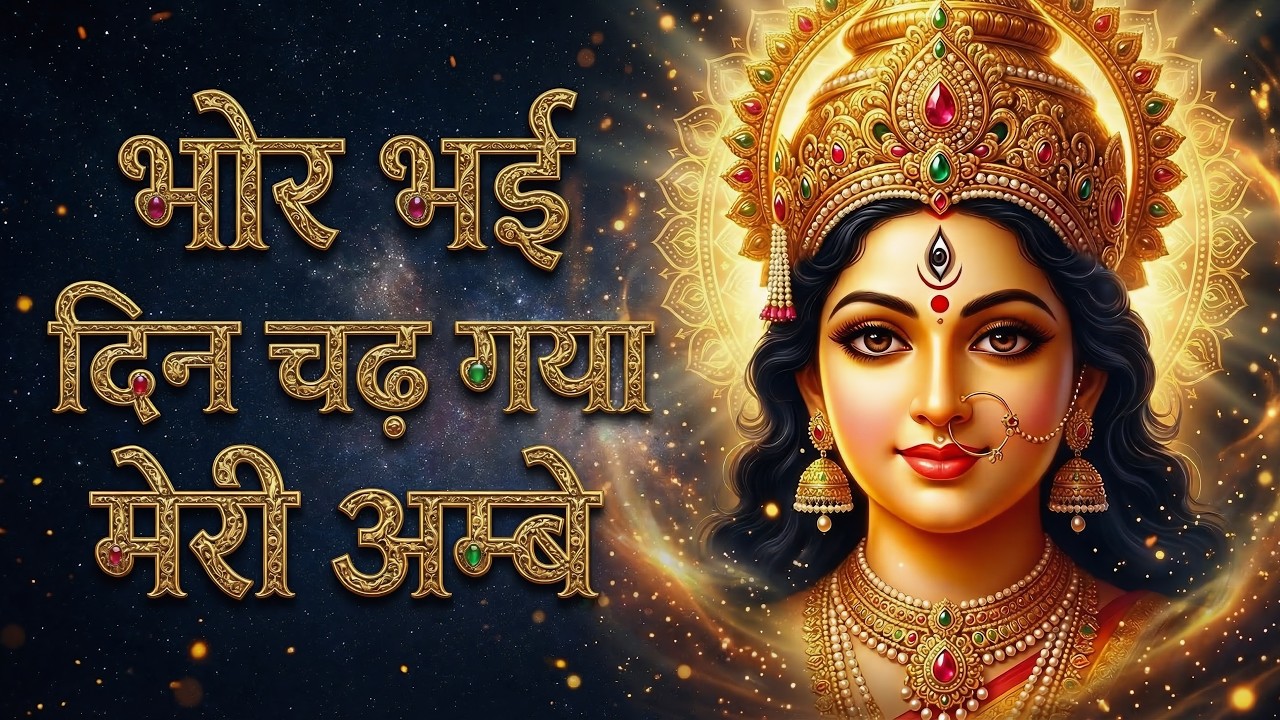 Bhor Bhai Din Chad Gaya Meri Ambe | Ambe Maa Aarti | Mata Ke Bhajan 2026 | Navratri Bhajan 2026