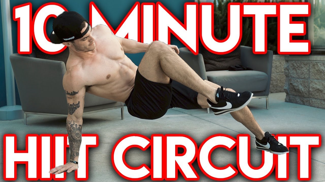 10 Minute HIIT Workout (Follow Along!) | V SHRED