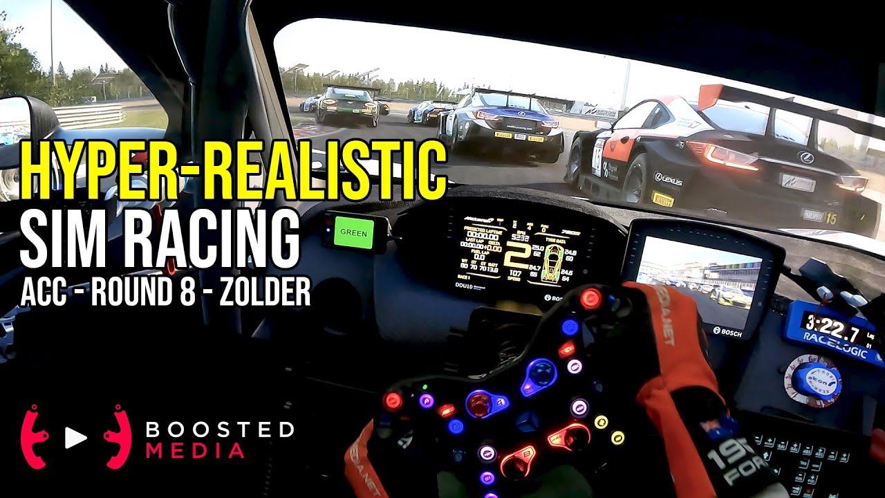 HYPER-REALISTIC SIM RACING - Carving the Field in Zolder