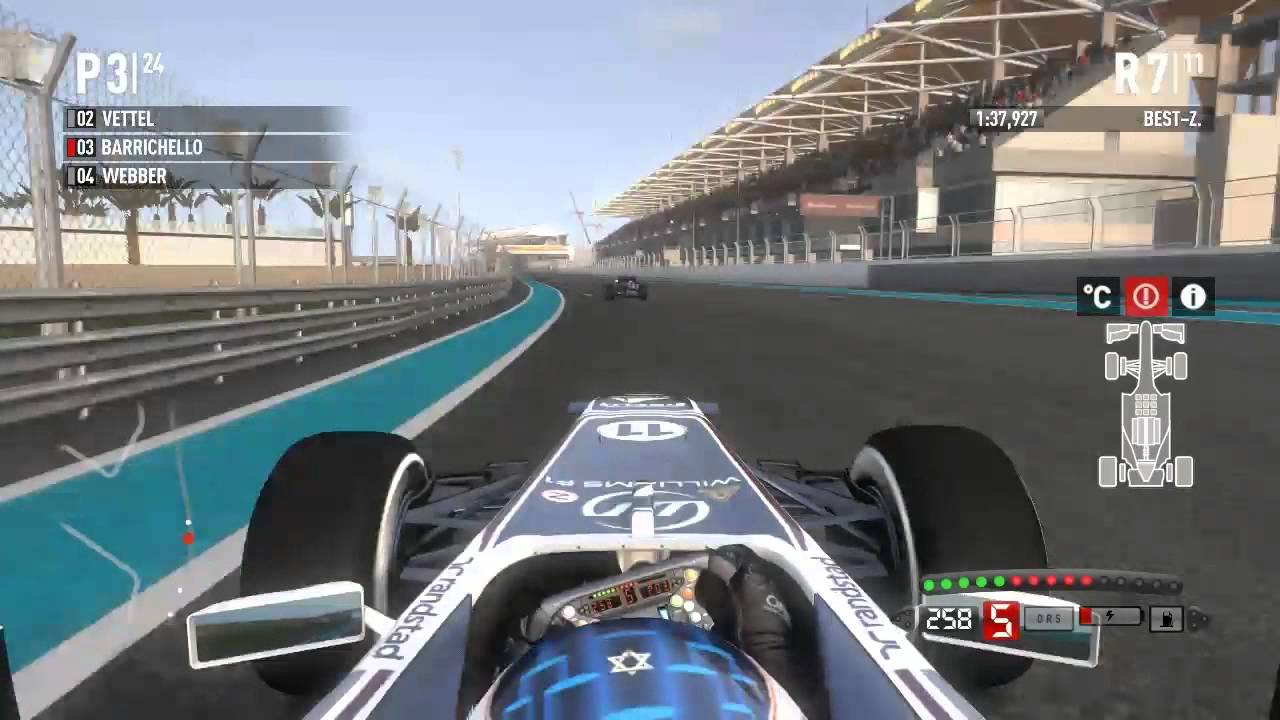 F1 2011 Gameplay / 20% Abu Dhabi / Expert
