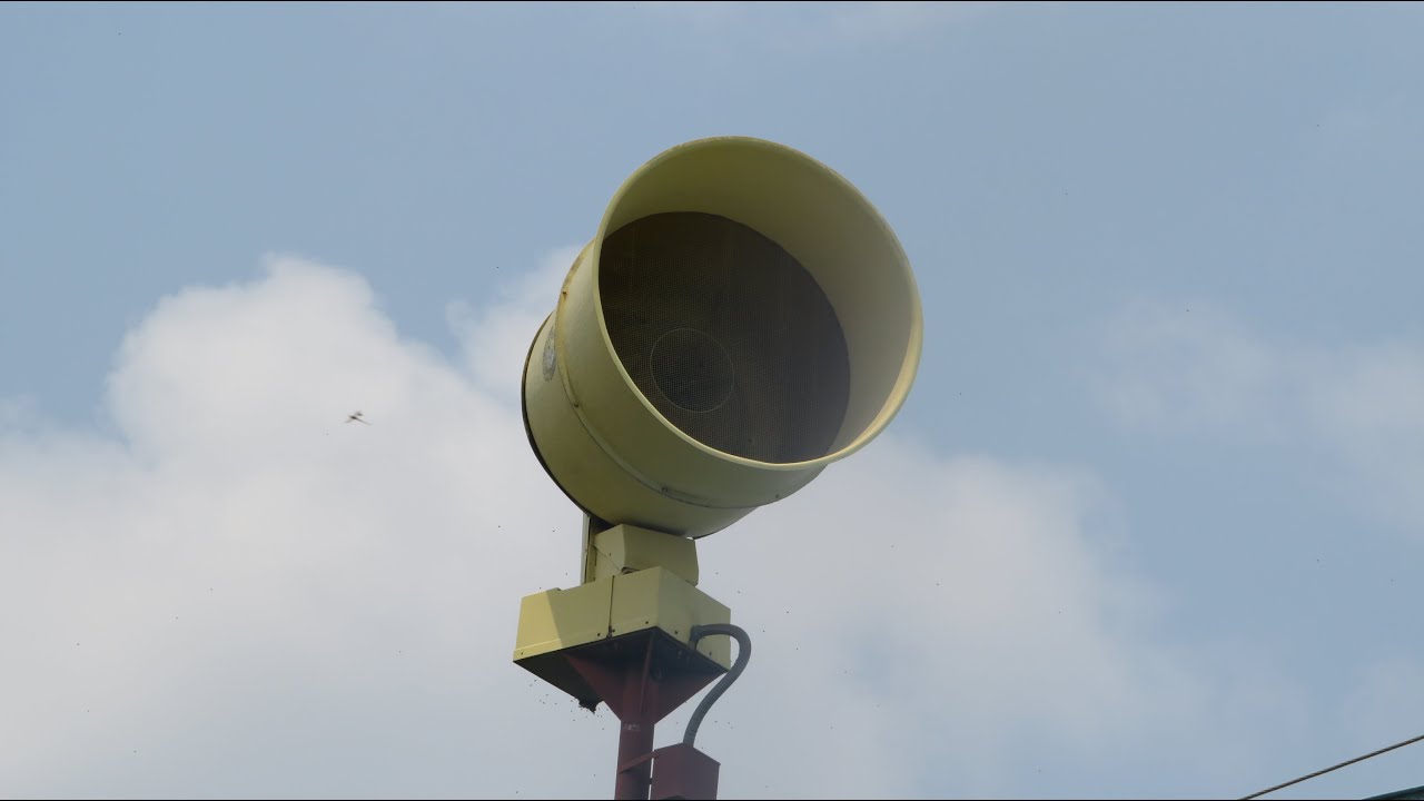 ACA P-50 Siren Test | 2 Alerts & 3 Growls | Richland Hills, TX (8/4/21)