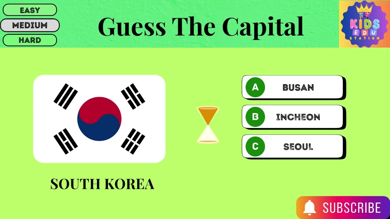 Guess the Capital: Country Flags & Multiple-Choice Challenge