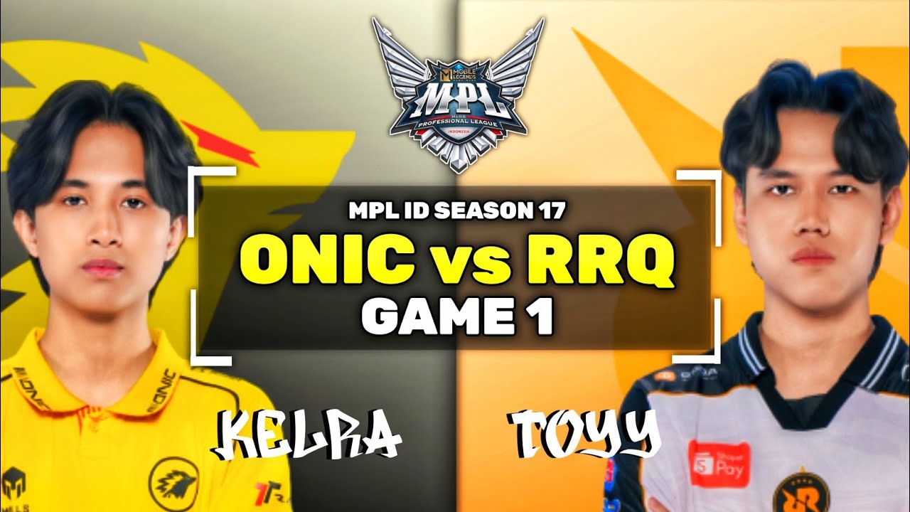 ONIC против RRQ HOSHI ИГРА 1 | MPL Индонезия, 17 сезон &ndash; Регулярный сезон | ONIC против RRQ