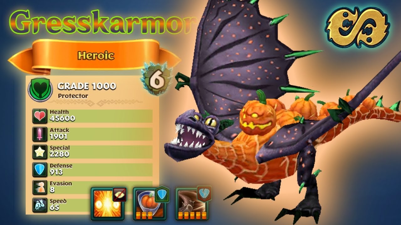 GRESSKARMOR — NEW HEROIC ARENA 6 BRAWLER - Grade 1000 Showcase | Dragons: Rise of Berk