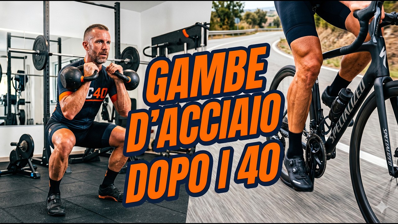 Gambe più forti in bicicletta (anche dopo i 40 annI)