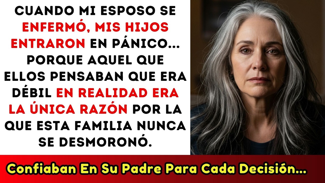 Cuando el dinero desapareció y mi esposo se enfermó... Mis hijos finalmente me vieron. #womenstory