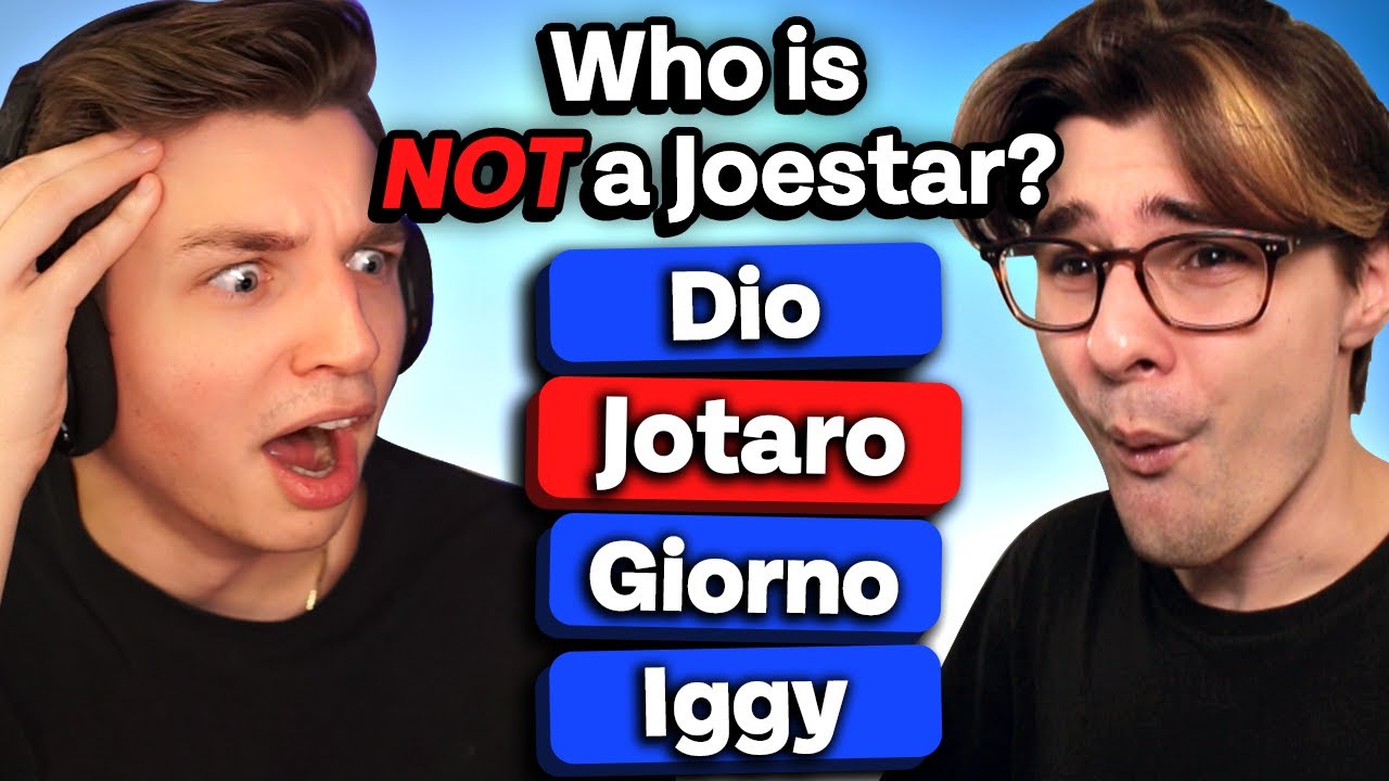 Даем нубу в JoJo's Bizarre Adventure невыполнимый тест...