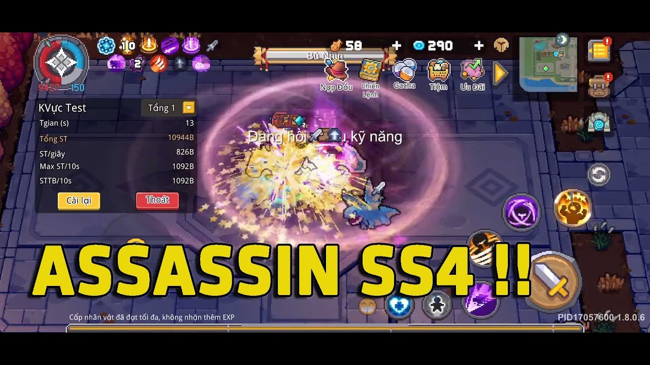 Build THÍCH KHÁCH 800B+ Val 930  | SS4 Soul Knight Prequel #Cá
