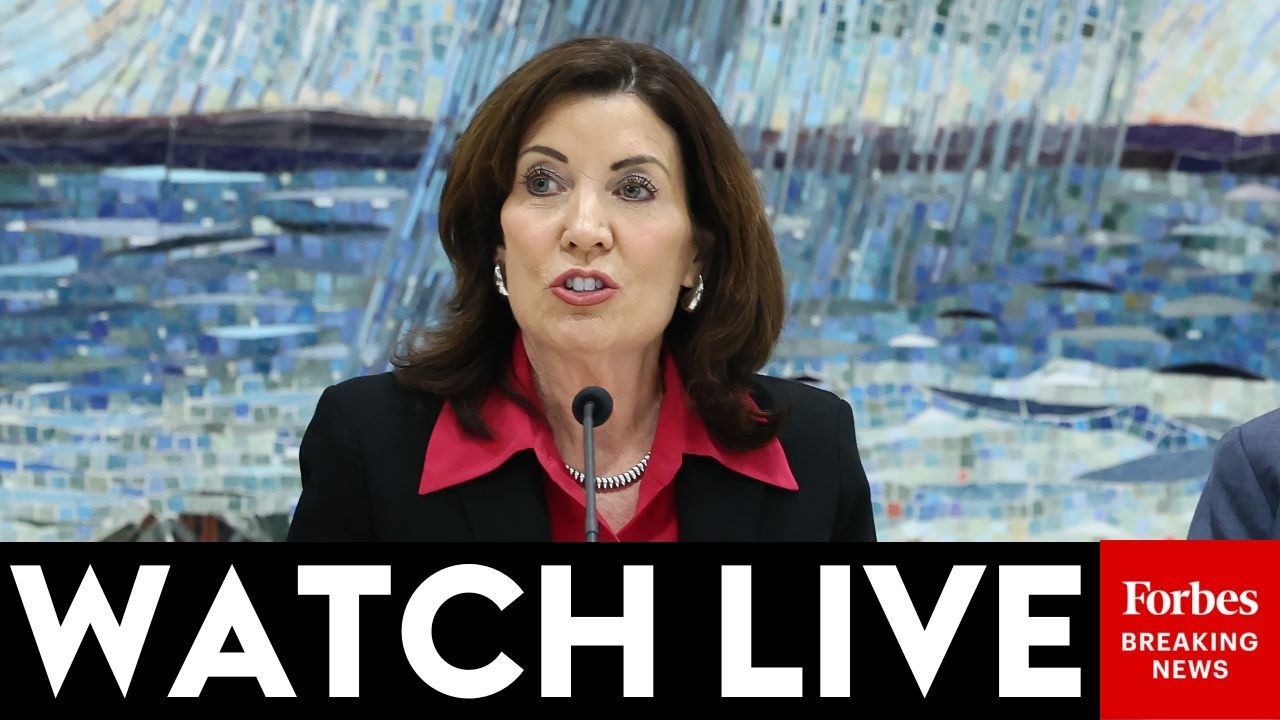 WATCH LIVE: New York Gov. Kathy Hochul Holds Press Conference On Winter Storm Set To Hit State