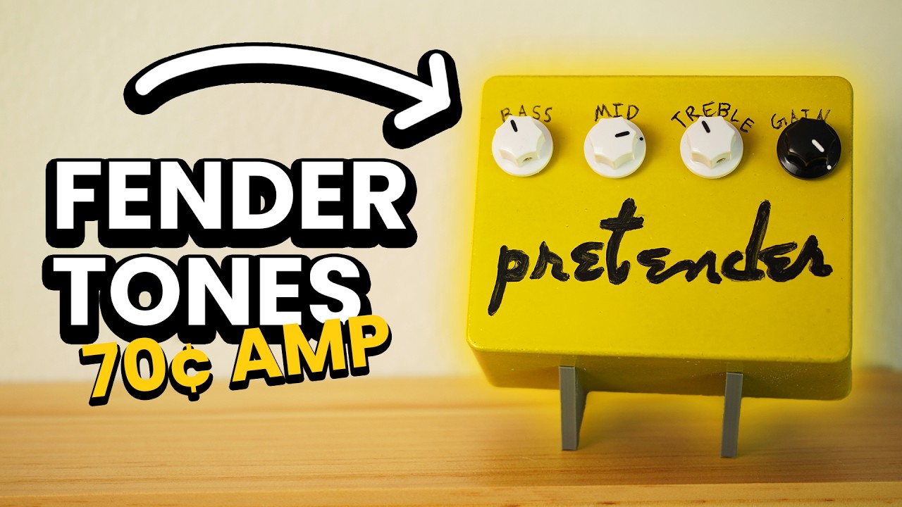 I Built a Fender-Style Amp using a $0.70 Audio Amplifier
