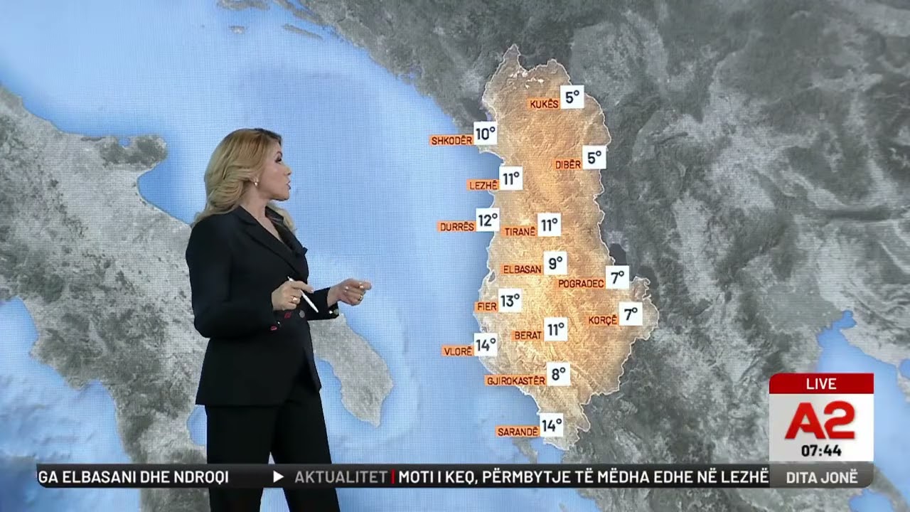 “Stuhitë dhe rrebeshet mbërthejnë Shqipërinë”, parashikimi i motit për ditën e sotme