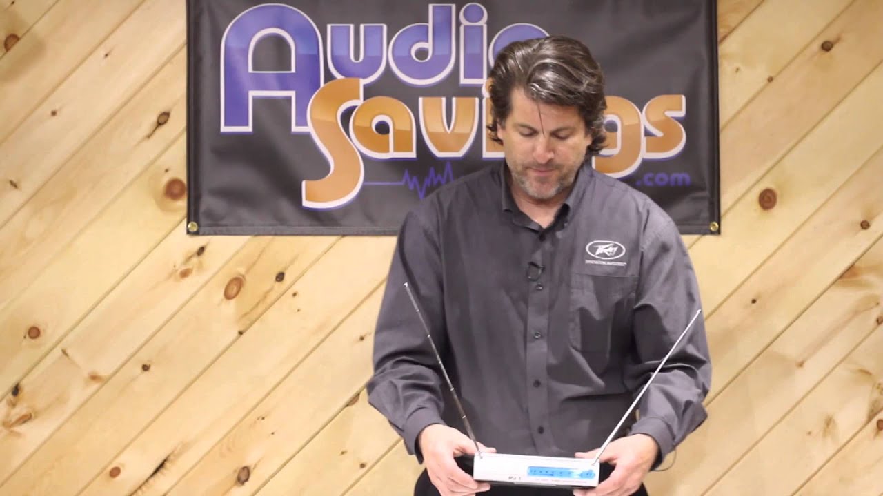 Peavey PV-1 Series Wireless Headset Microphone Mic System | AudioSavings.com