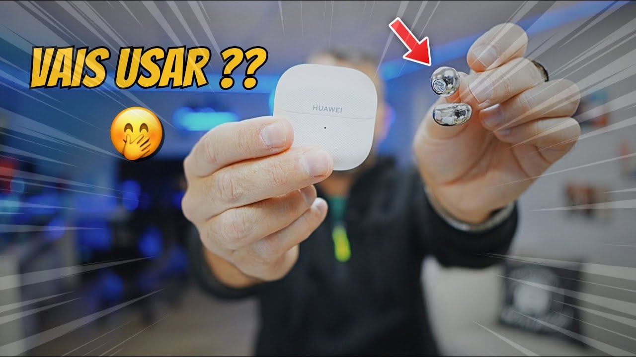 🔥 Vais Usar Ear Cuff ?🤭 Huawei FreeClip 2 🚀 Earbuds ESTRANHOS… com Volume BRUTAL 🤯🎧