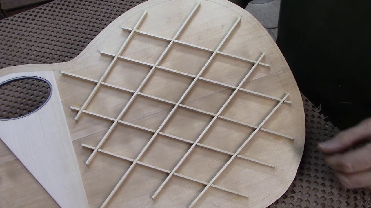 Lattice Braced Soundboard, part 2