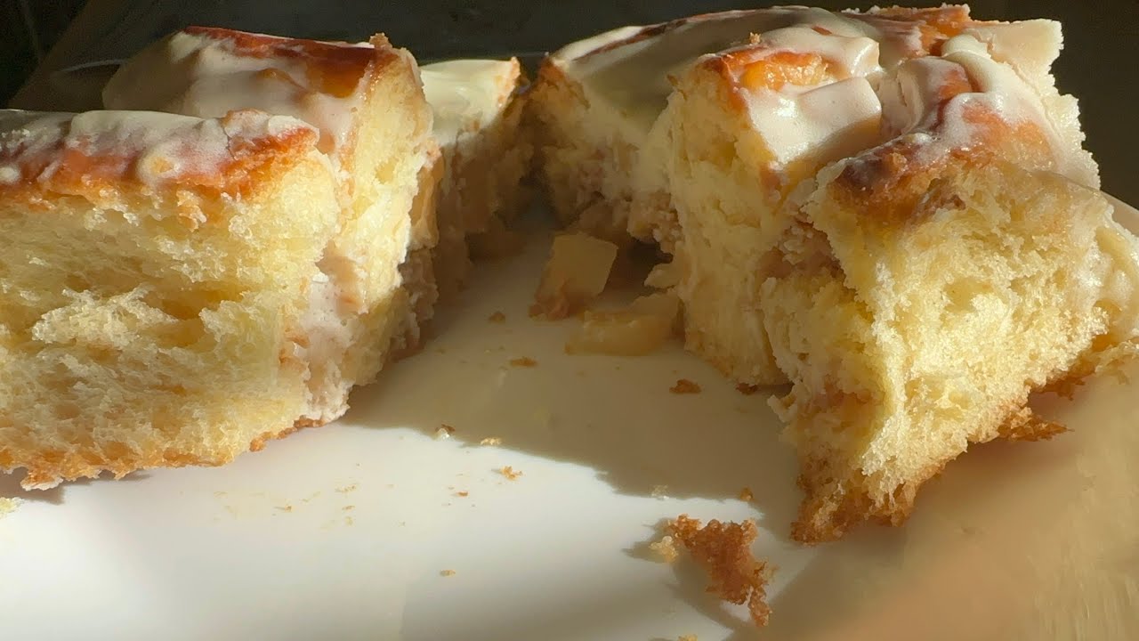 Sinnabon bulochkalari - bunaqasini yemagansiz - OLMALI SINNABON
