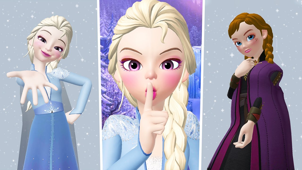 Frozen Zepeto TikTok / Zepeto De Frozen Elsa y Ana TikTok #10 / MillyVanilly