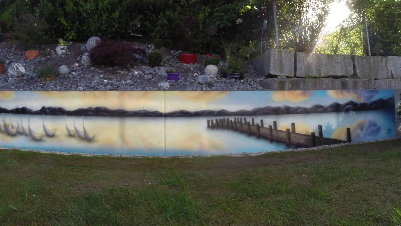 Graffiti Auftrag Horizon - JAME - Switzerland