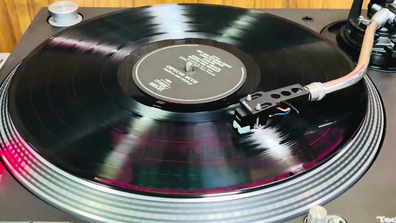 Depeche Mode People Are People JAPAN Mute Vinyl LP #P-13097 sound demonstration Side 2