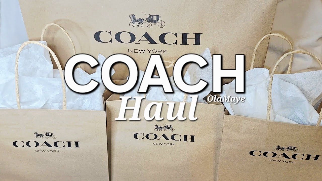 Coach Outlet Haul #coachoutlet #coach #coachbag #handbags #fashion #purse #bag #handbag #coachbags 
