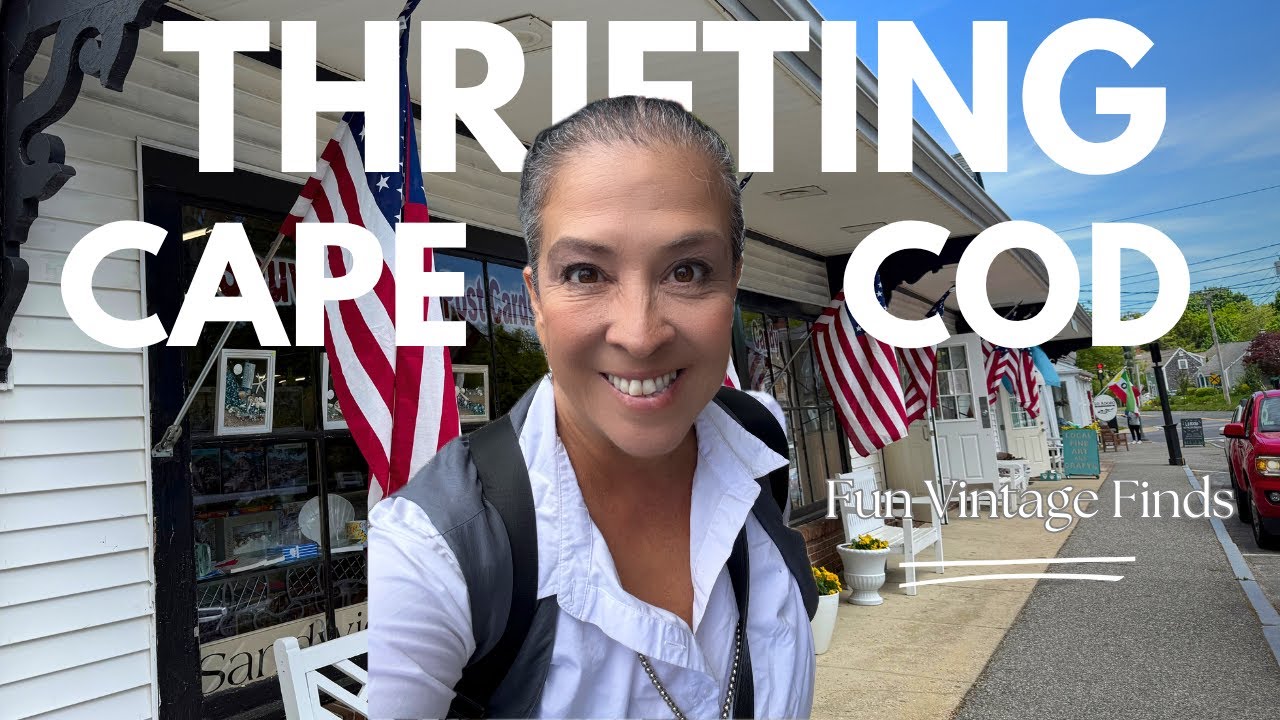 Vintage Reseller Thrifting Adventure In Gorgeous Cape Cod, Massachusetts!