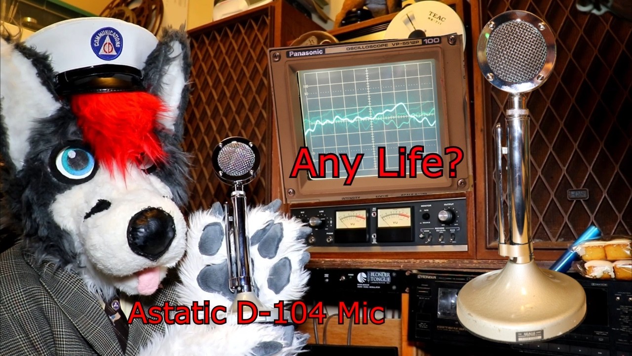 Will This 1978 Astatic D-104 Crystal Mic Get it's Voice back again?