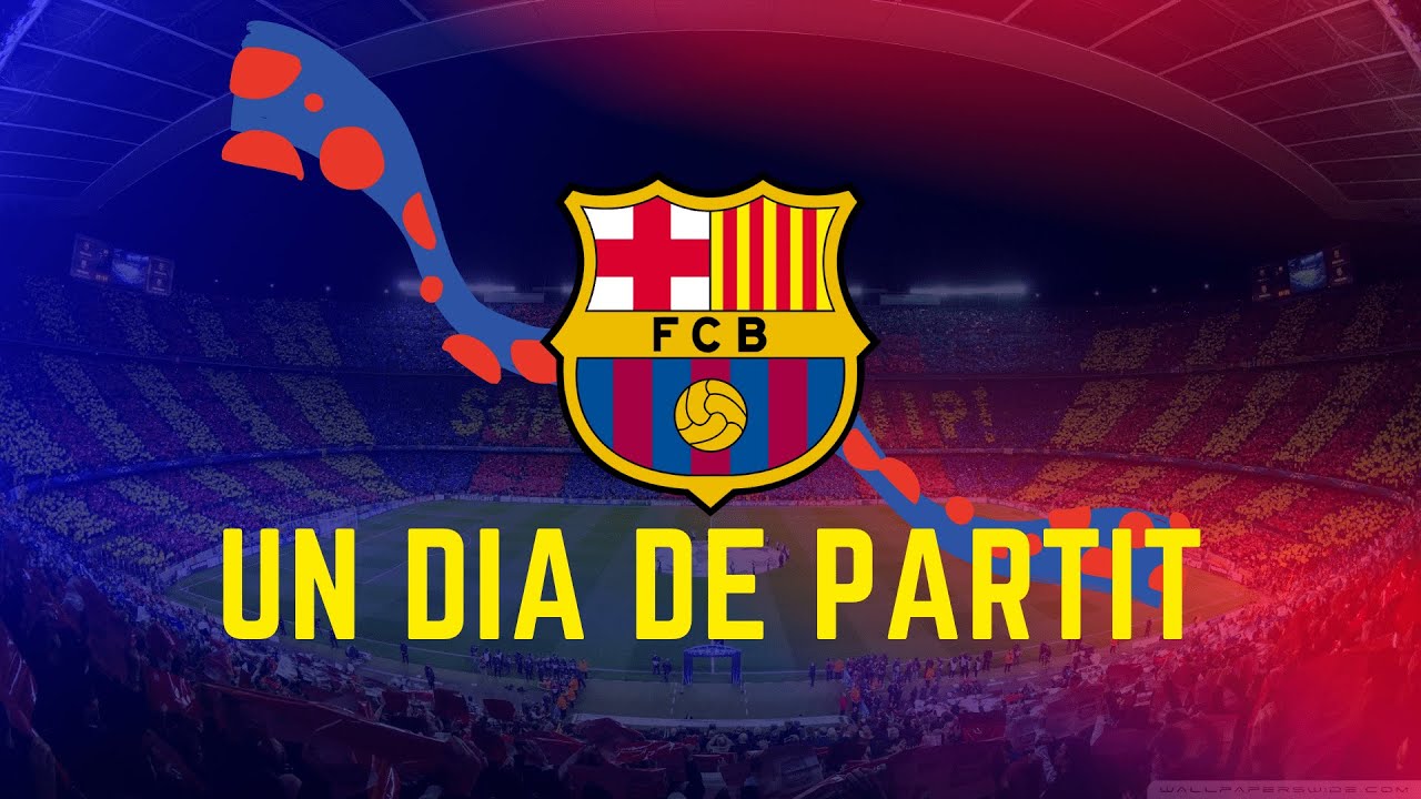Un Dia De Partit Allez Allez Allez with English and Catalan Lyrics