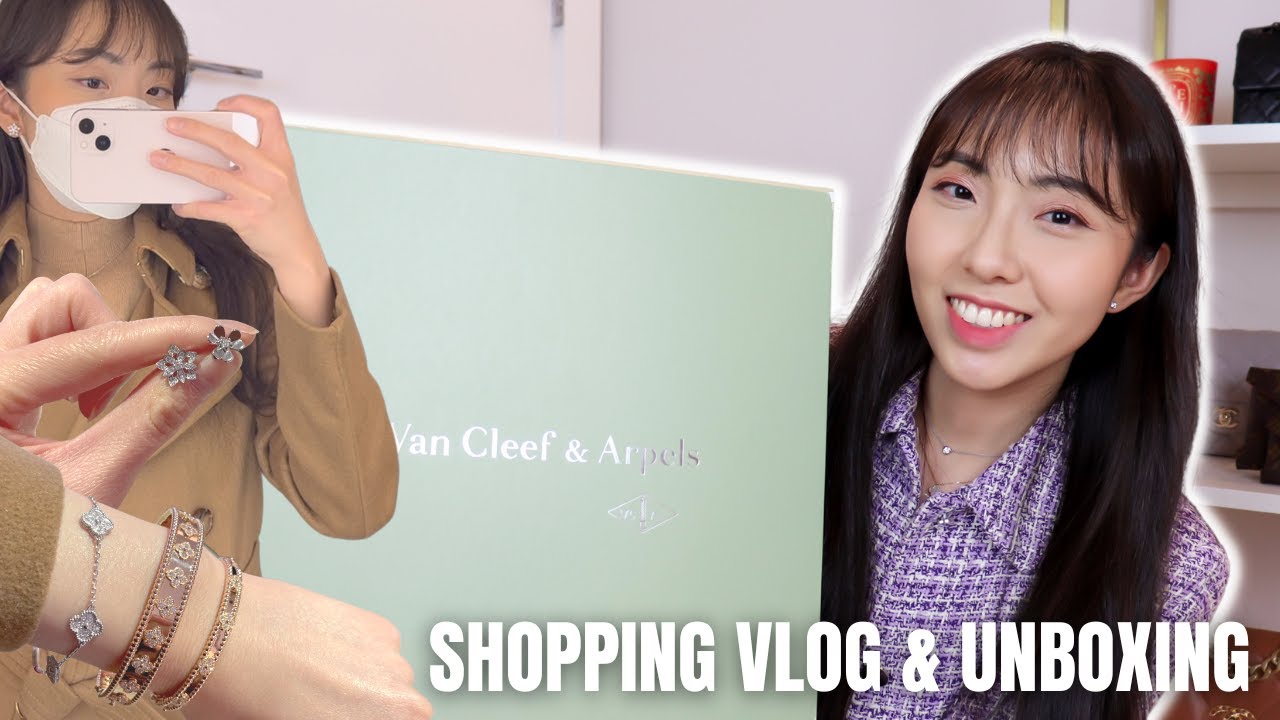 *Van Cleef & Arpels* Come Shop With Me & Unboxing