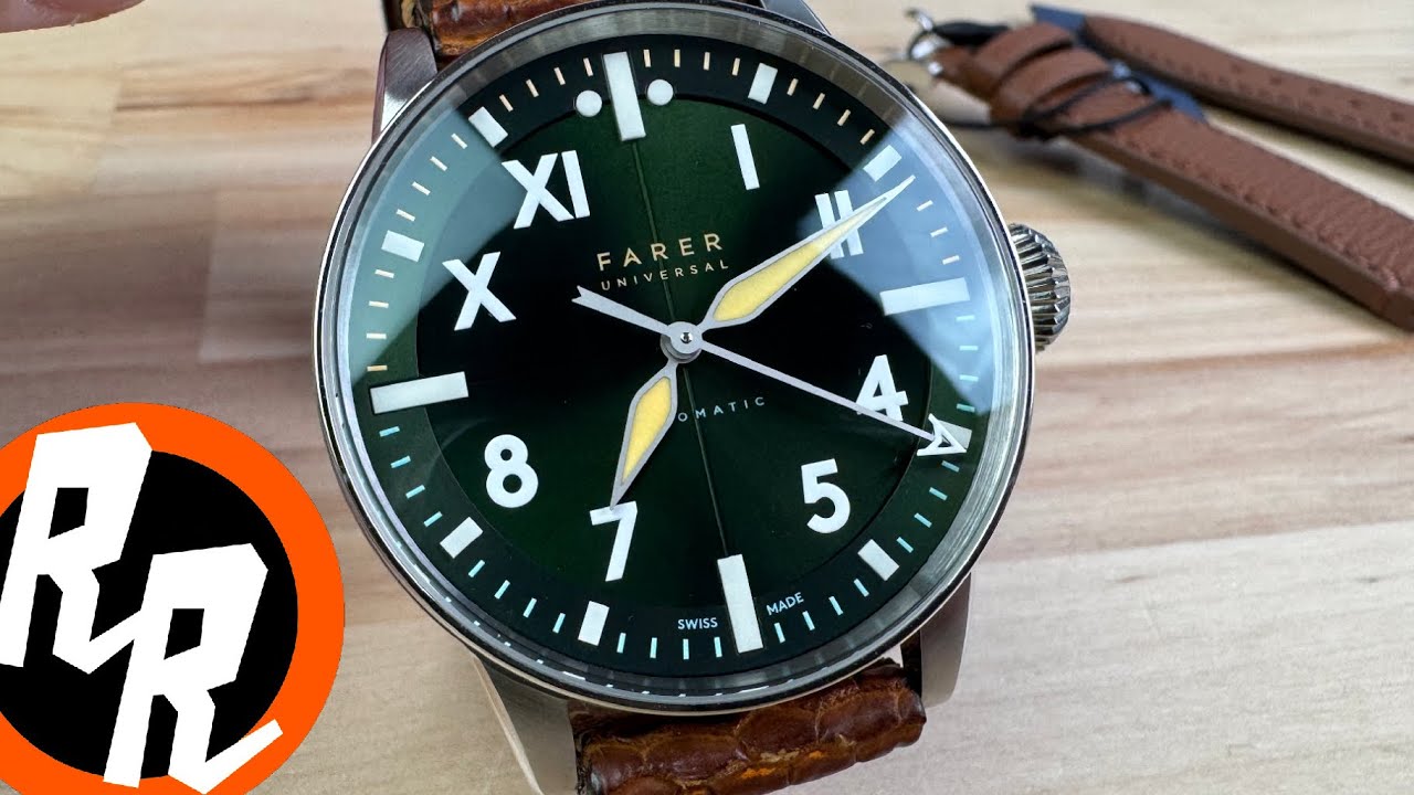 Farer Cayley Verde Pilot California Dial Lumicast