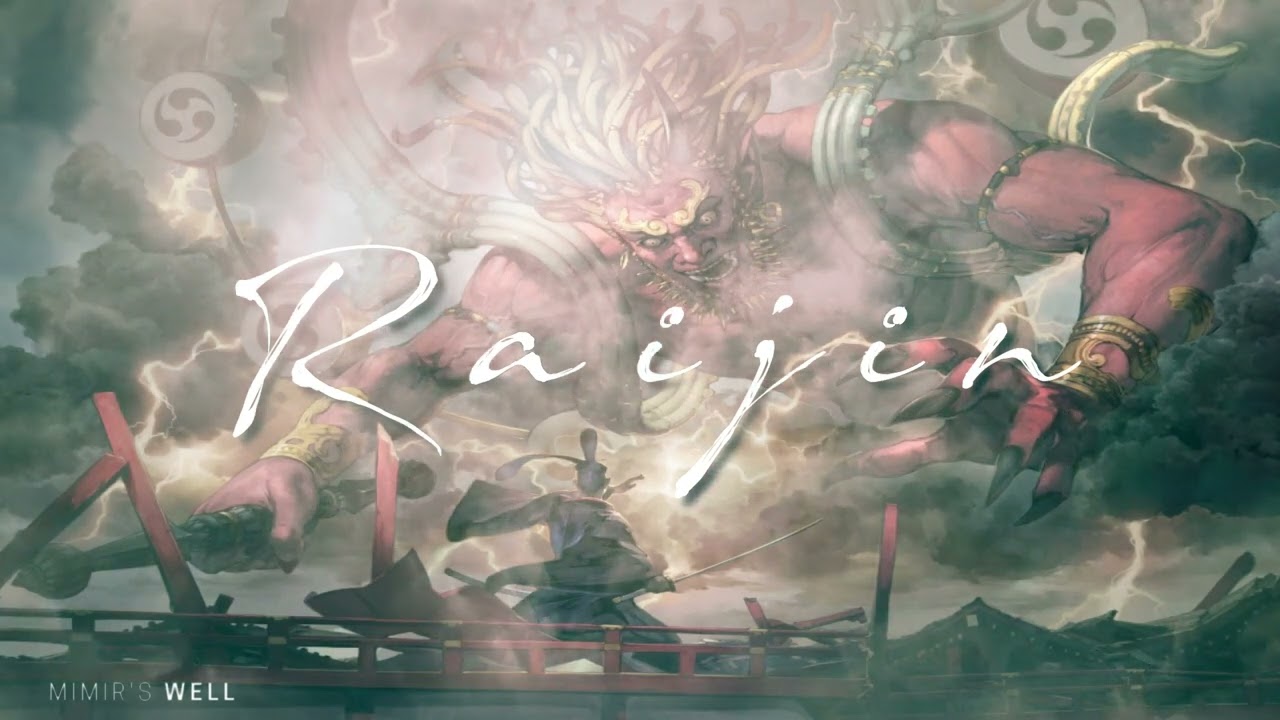 R A I J I N 雷 神 | Japanese Thunder God | Ritual & Meditation Music ⛈️🎧