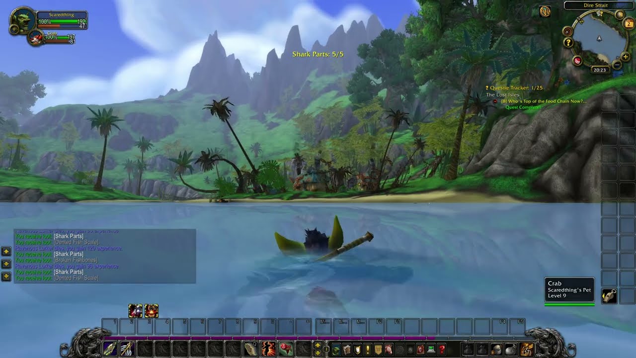 Who's Top of the Food Chain Now? (WOW Cataclysm quest)