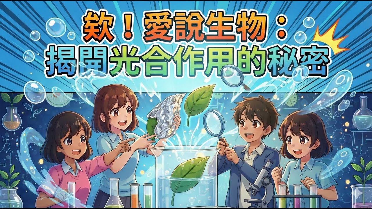 欸！愛說生物：揭開光合作用的秘密