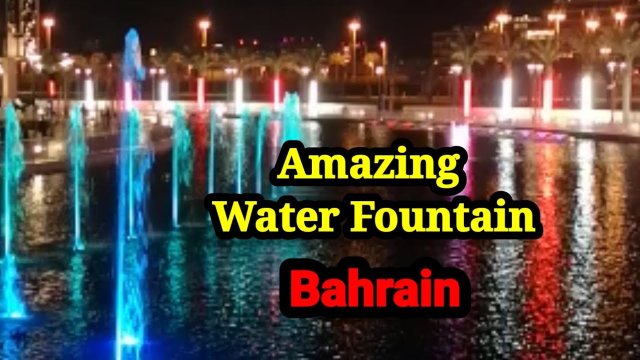 Amazing Water Fountain | Mall Of Dilmunia | Bahrain | Dilmunia Mall