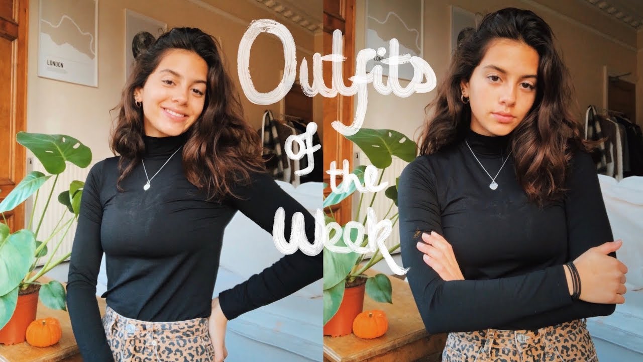 university outfits of the week 💡what i wore this week!