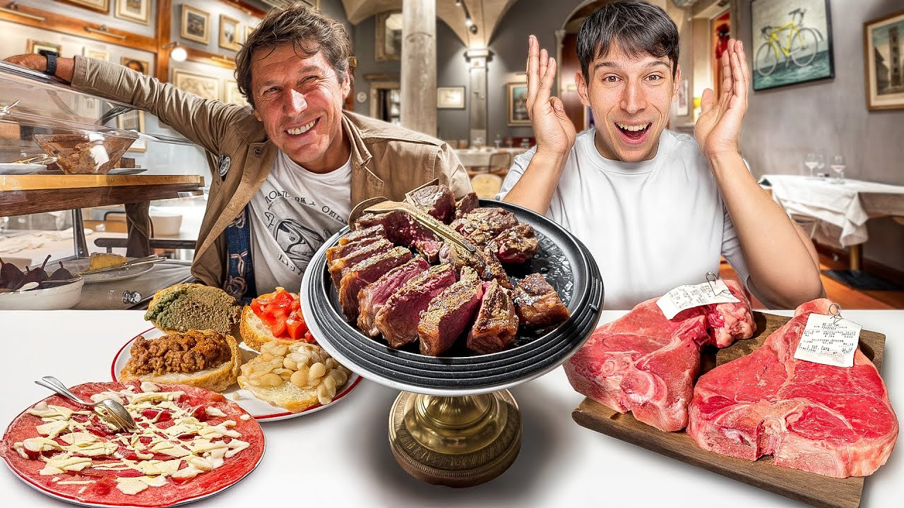 Porto mio BABBO nella MIGLIOR STEAKHOUSE di Firenze