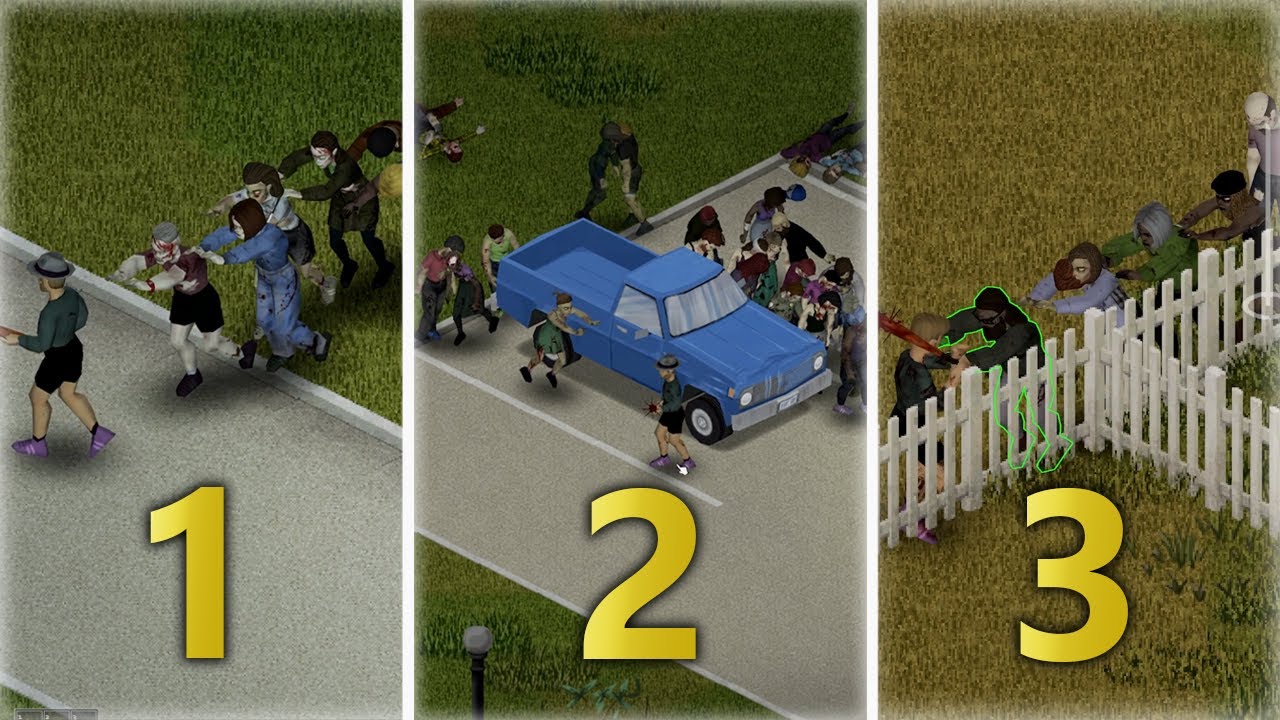 Three Ways To Split Up And Conquer A Horde In Project Zomboid