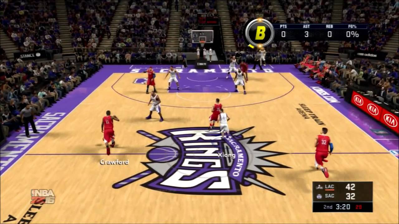 NBA 2K16 PS3 Gameplay MyCareer #1: NBA Debut