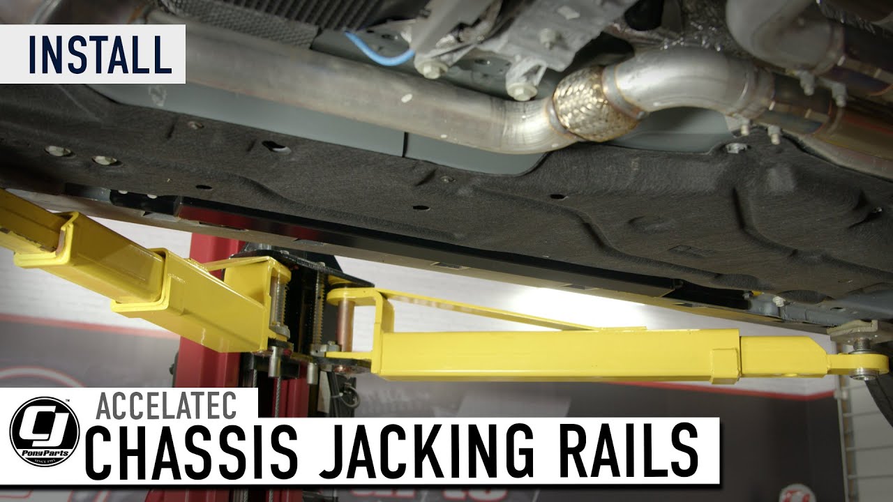 2024 Mustang | Jacking Rails help your Mustang get up in the Air with Ease!